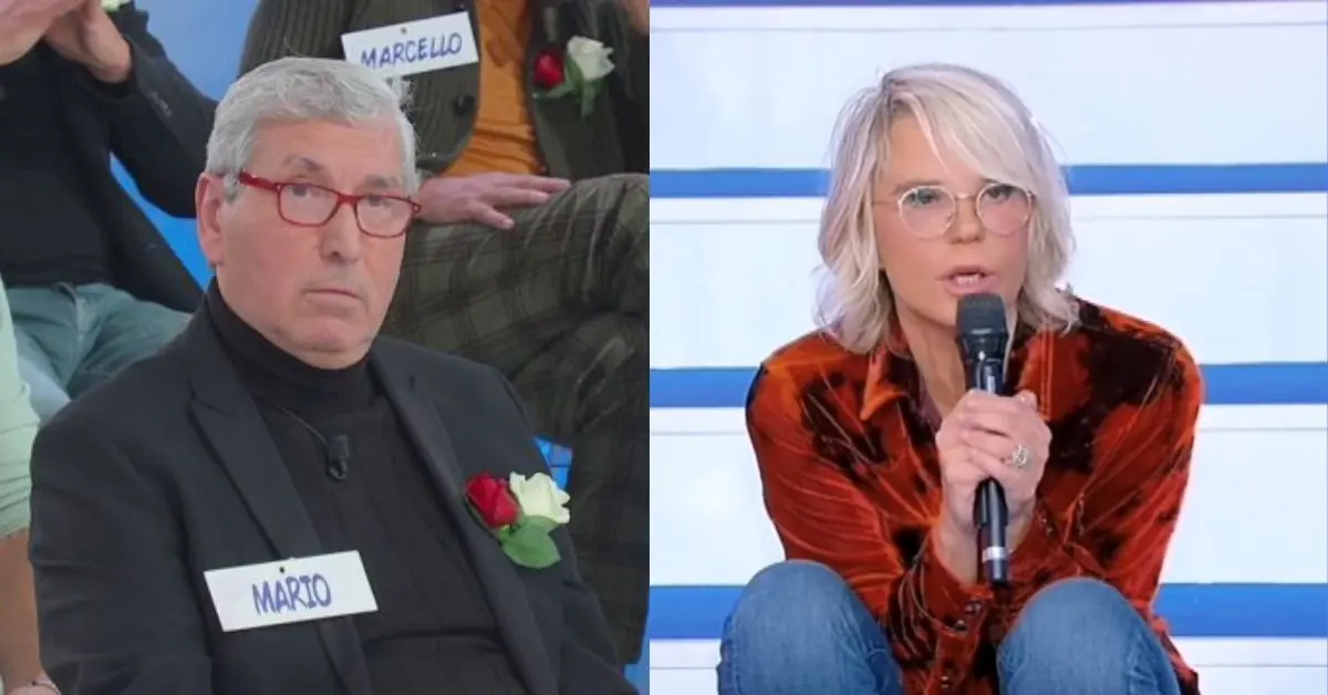 Mario Lenti insospettisce Maria De Filippi