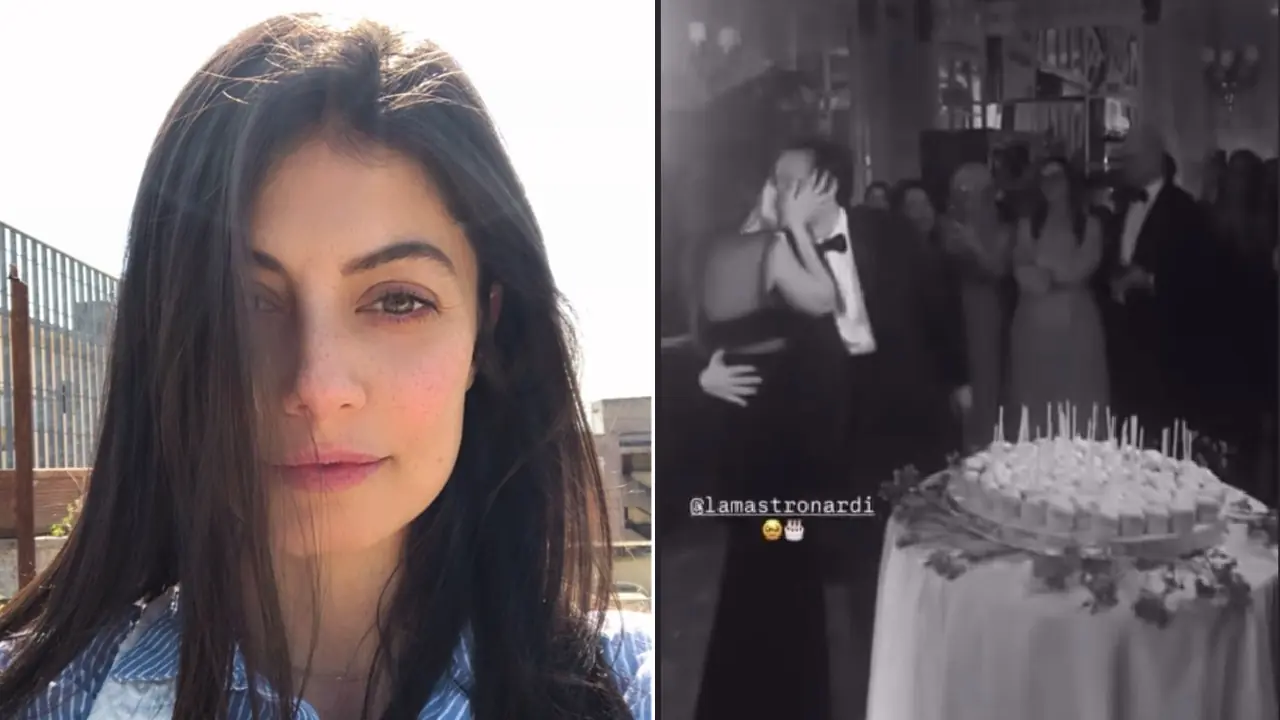 Alessandra Mastronardi bacia Alessandro Pirounis