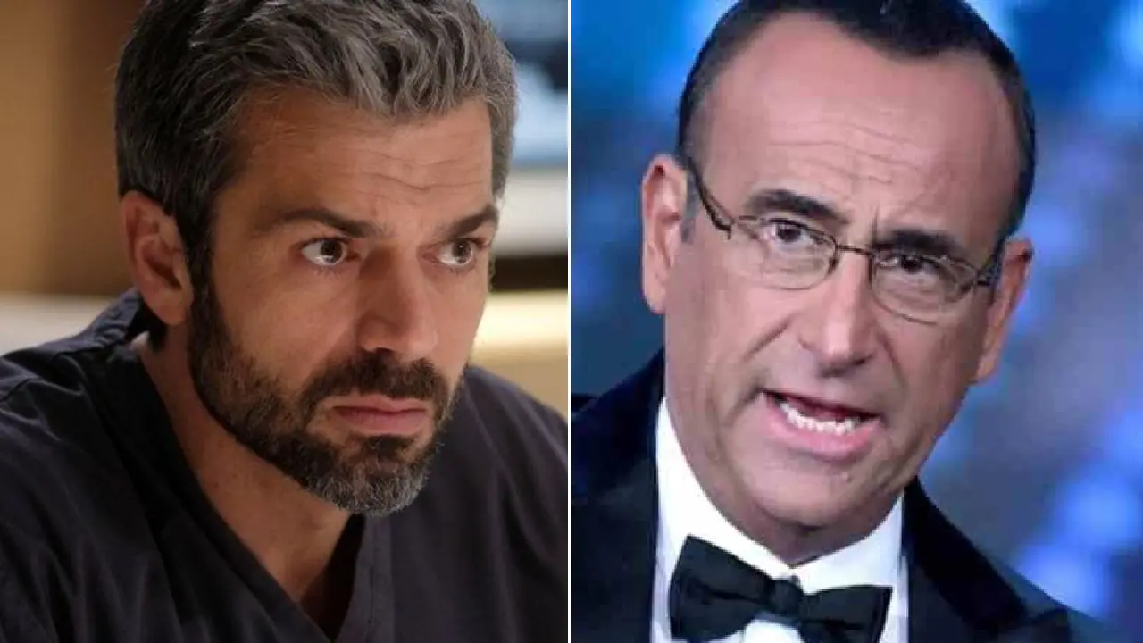 Luca Argentero e Carlo Conti, combo