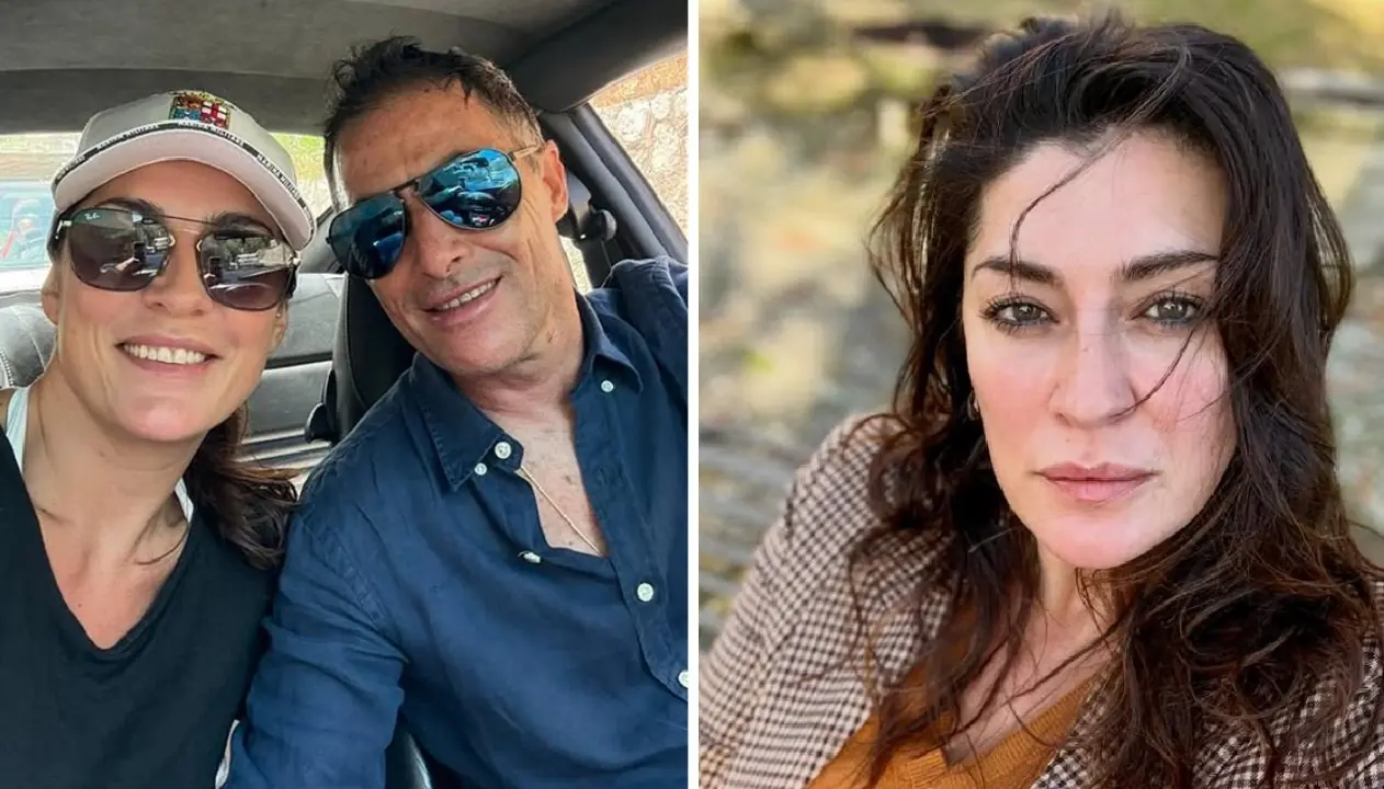 Elisa Isoardi in auto con Ernesto Iaccarino