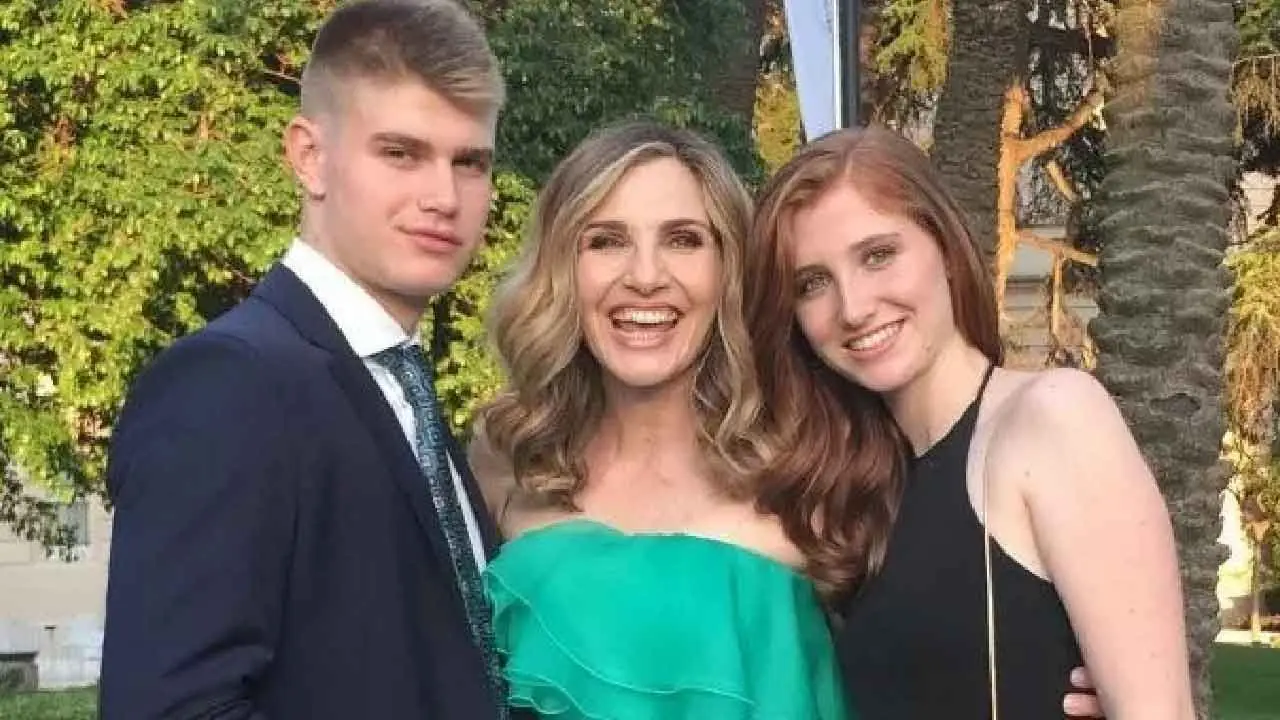 Giorgio e Chiara, i figli di Lorella Cuccarini