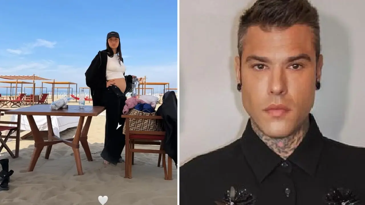 Fedez e la fidanzata incinta Giulia Honegger