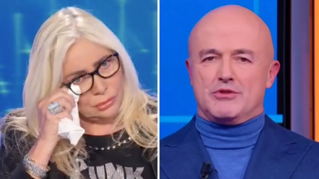 Mara Venier e Gianluigi Nuzzi, collage
