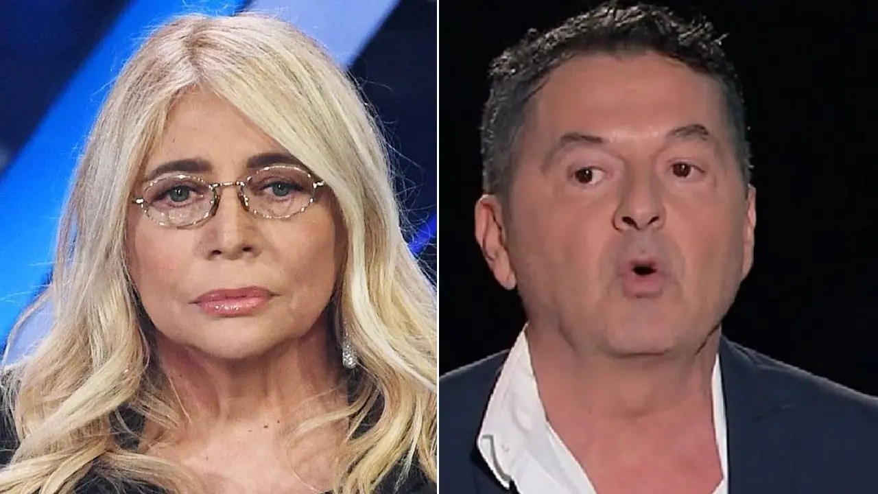 Mara Venier saluta Teo Mammucari
