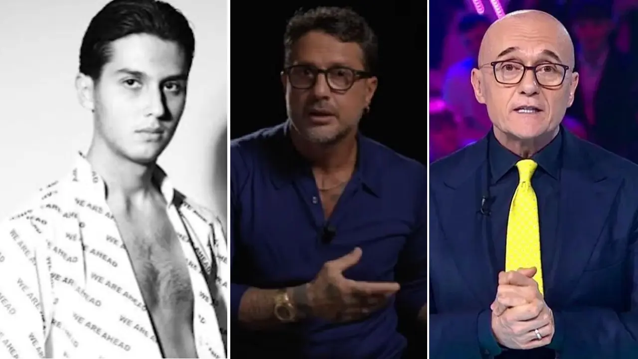 Fabrizio Corona parla del figlio e di Signorini