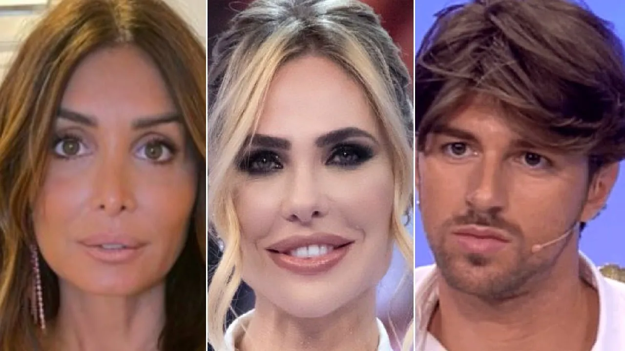 Alessandra Pierelli, Ilary Blasi e Andrea Damante