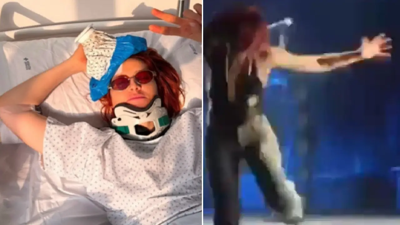 Noemi in ospedale