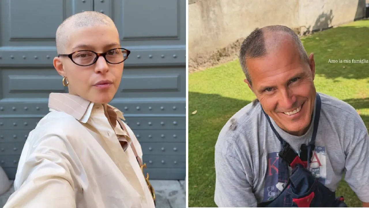 NAtalia PAragoni e il papà