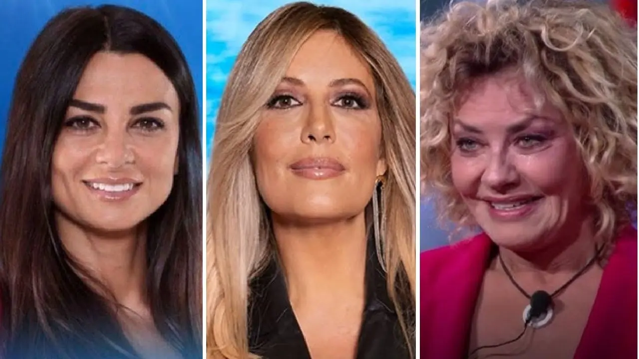 Selvaggia Lucarelli e il collage con Serena Enardu ed Eva Grimaldi