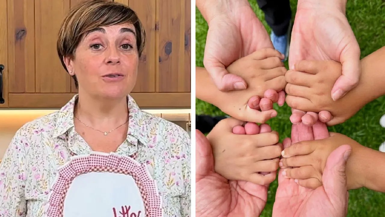 Benedetta Rossi ha adottato due figlie