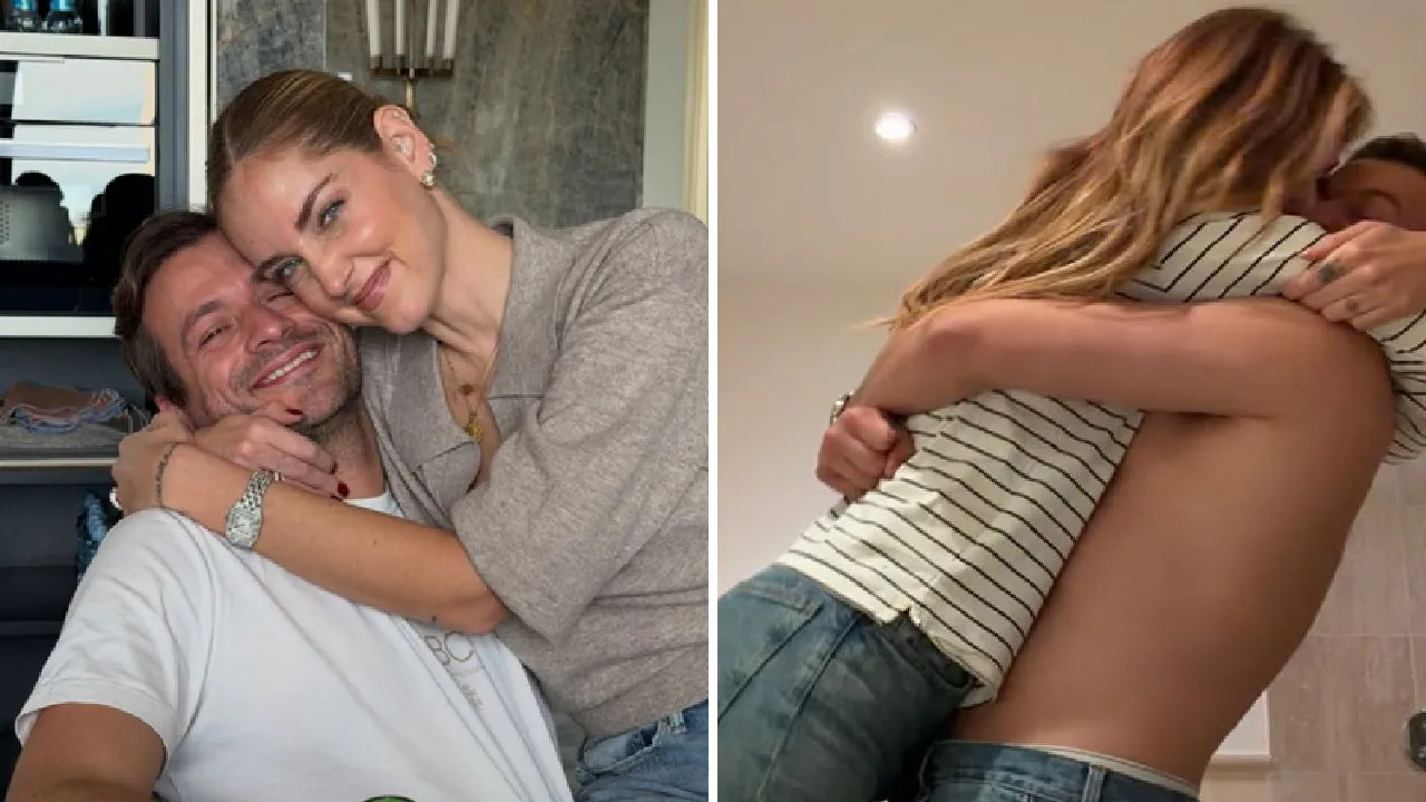 Chiara Ferragni abbracciata a José Hernandez