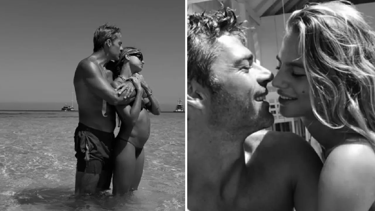 Cristina Marino bacia il marito