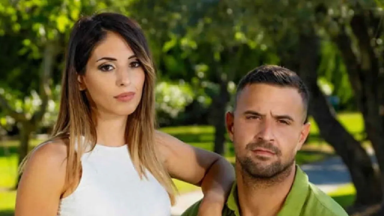 Valentina Riccio e il compagno Antonio Panico