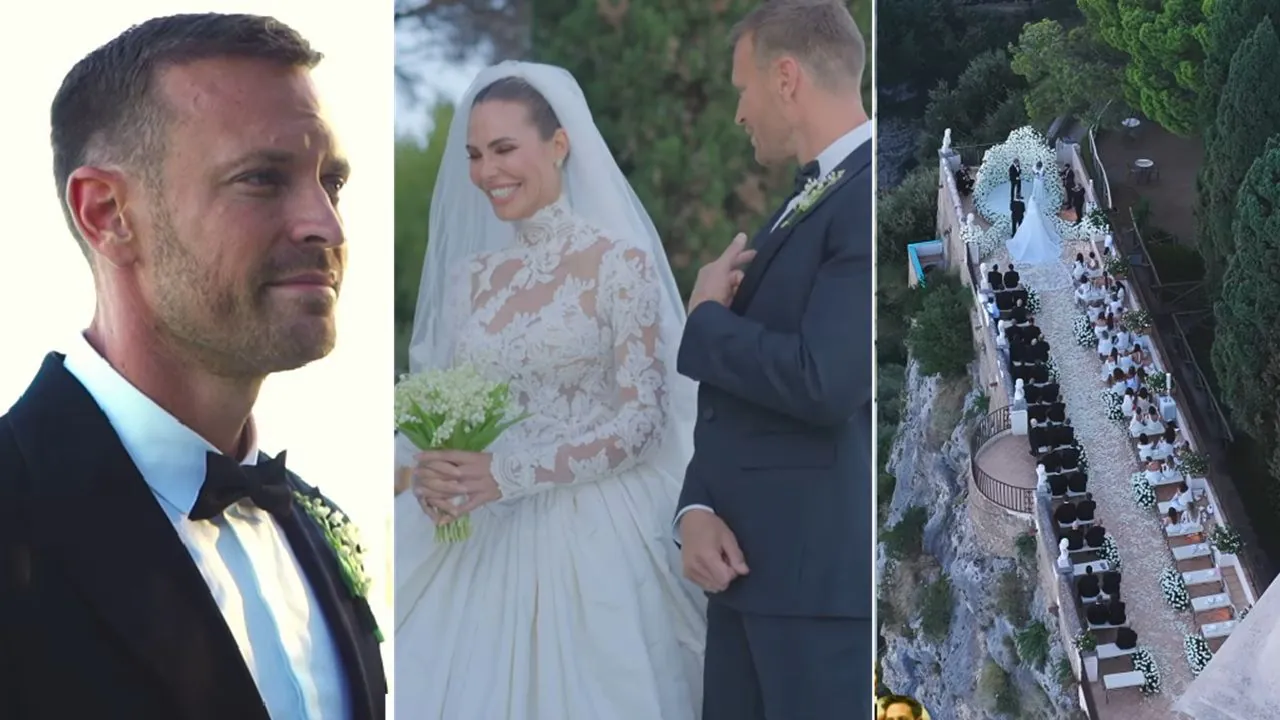 Ilary Blasi e Bastian Muller a Ravello