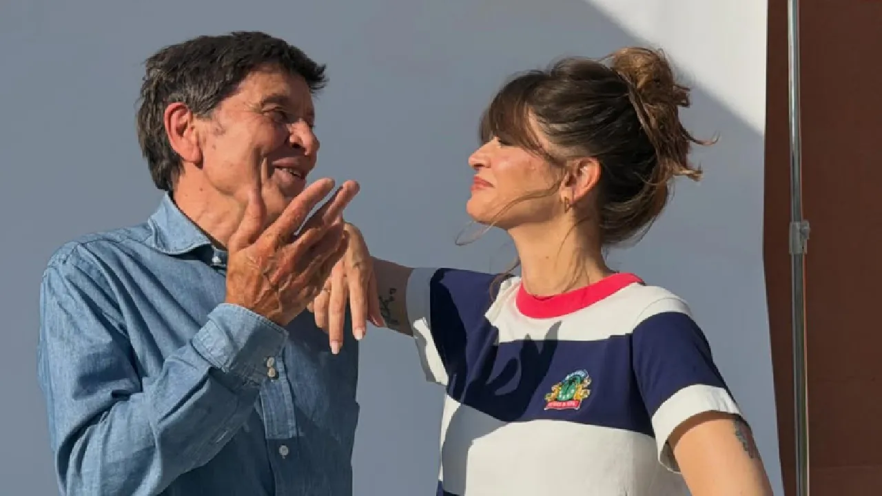 Foto di Alessandra Amoroso e Gianni Morandi