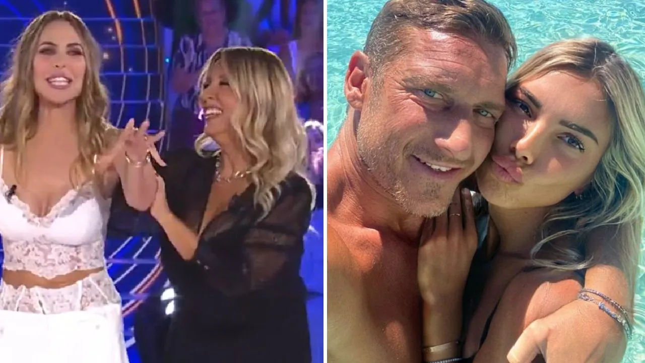 Ilary Blasi e Slevaggia Lucarelli combo con Francesco Totti e Noemi Bocchi