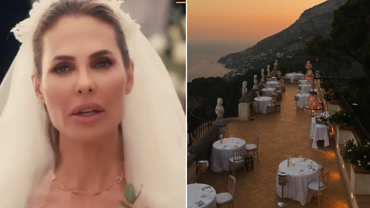 Ilary Blasi a Villa Cimbrone