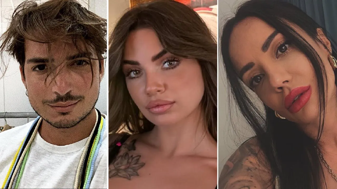 Oscar Branzani a sinistra, Eleonora Rocchini al centro e Dalila Branzani a destra