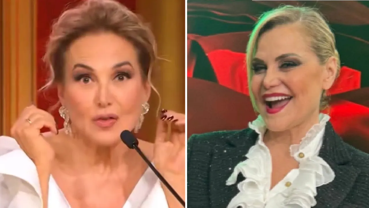 Collage tra Simona Ventura e Barbara D'Urso