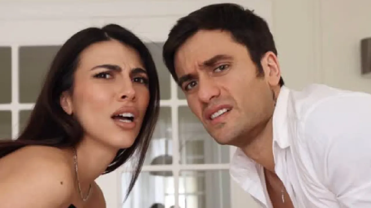 Giulia Salemi e Pierpaolo Pretelli perplessi